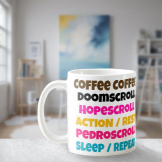 Taza De Café Lista de verificación