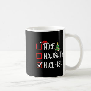 Taza De Café Lista de verificación divertida de Navidad Humor a