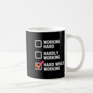 Taza De Café Lista de verificación divertida para adultos duros