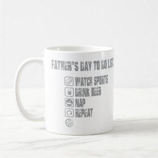 Taza De Café Lista del Día del Padre a Hacer