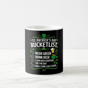 Taza De Café Lista divertida de cosas por hacer antes de morir