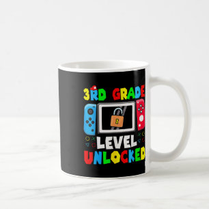 Taza De Café Listo para 3er grado Gamer Primer día de escuela N