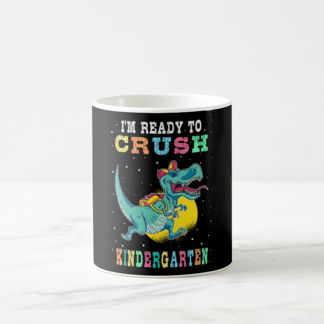 Taza De Café Listo para aplastar el jardín de infancia (Centro)