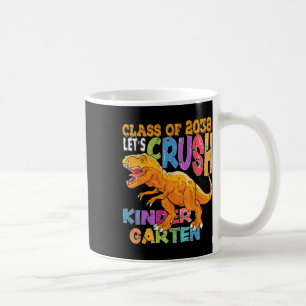 Taza De Café Listo Para Aplastar Kinder 2038 Dinosaurio De Vuel