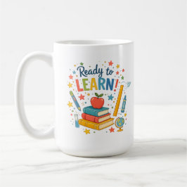 Taza De Café Listo para Aprender