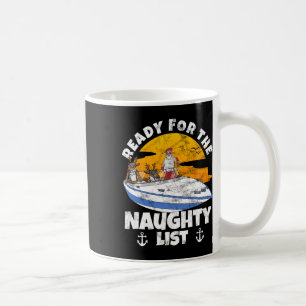 Taza De Café Listo Para La Lista Traviesa En Navidad En Julio S