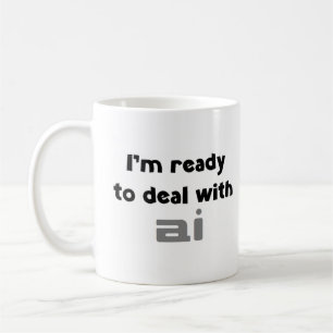 Taza De Café listo para tratar con ia