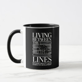 Taza de café literaria Entre líneas