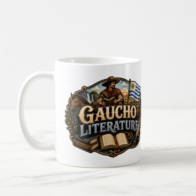 Taza De Café Literatura Gauchesca (Izquierda)