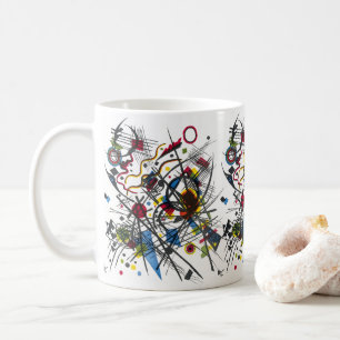 Taza De Café Litografía para Vierte Bauhausmappe de Kandinsky