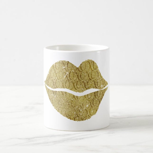Taza De Café Litros XOXO Gold (Centro)