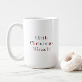 Taza De Café Little Christmas Miracle Grandpa Grandfather Quote