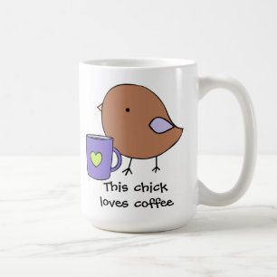Taza De Café Little Coffee chick mug