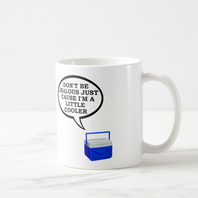 Taza De Café Little Cooler Funny Mug (Derecha)