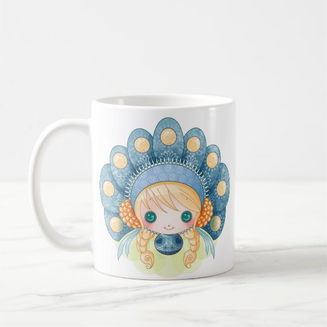 Taza De Café Little Dollie Russian (Izquierda)