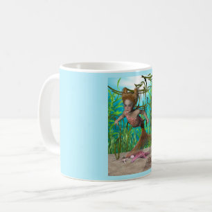 Taza De Café Little Elvira Mermaid