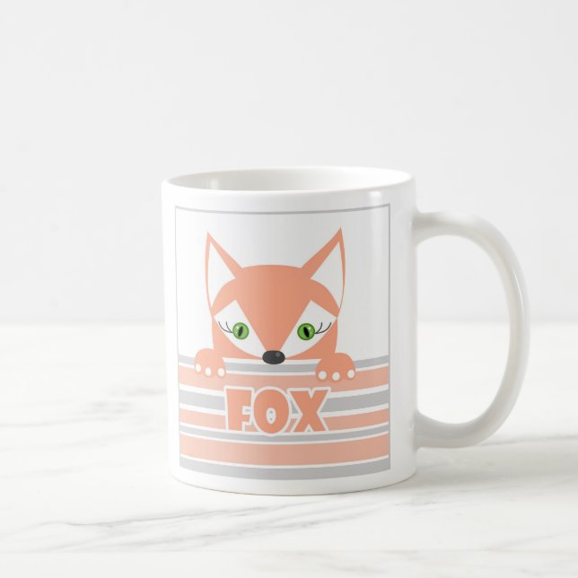 Taza De Café Little Fox (Derecha)