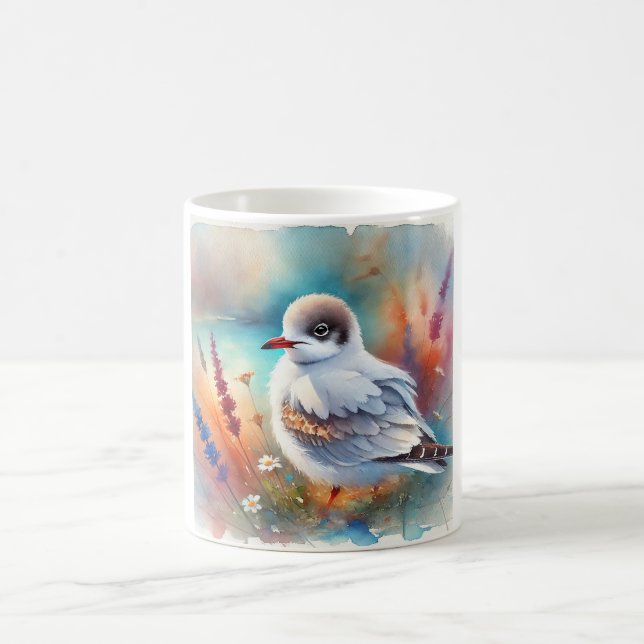 Taza De Café Little Gull 170724AREF112 - Watercolor (Centro)