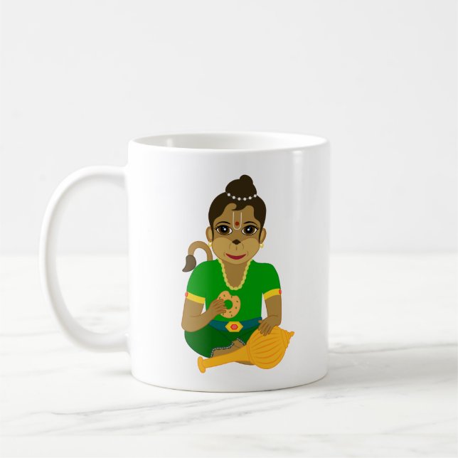 Taza De Café Little Hanuman (Izquierda)