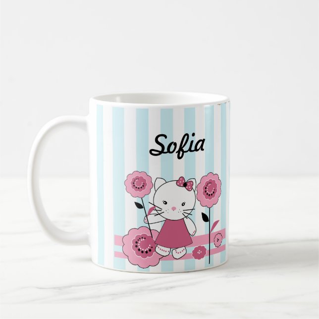 Taza De Café Little Kitty (Izquierda)
