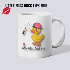 Taza De Café "Little Miss Duck Lips" Coffee Mug
