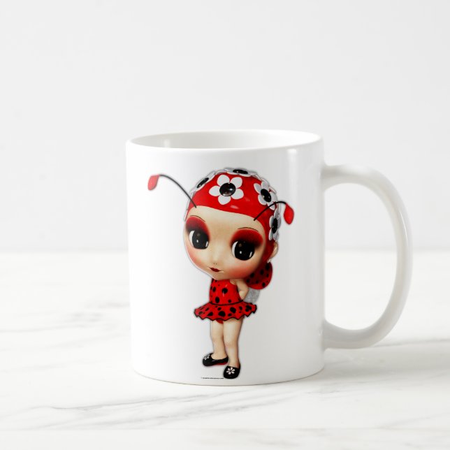 Taza De Café Little Miss Ladybug (Derecha)