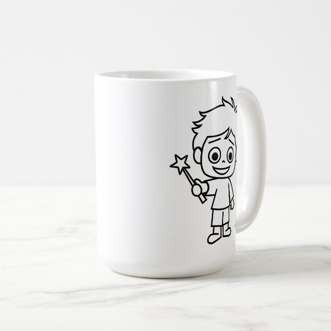Taza De Café Little Phiri und Zauberstab (Anverso derecho)