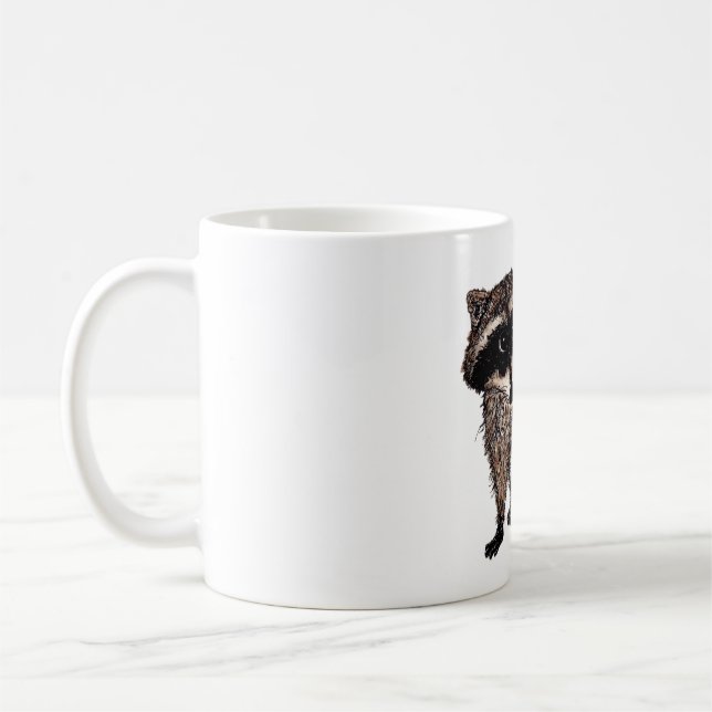 Taza De Café Little Raccoon (Izquierda)