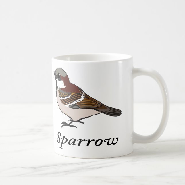 Taza De Café Little Sparrow (Derecha)