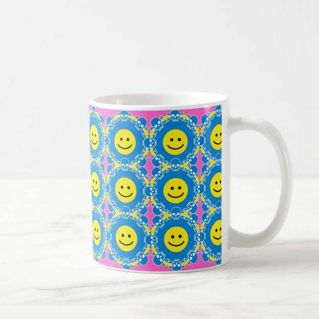 Taza De Café Live Laugh Die Mug (Derecha)