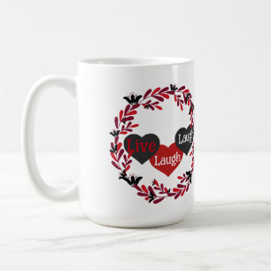 Taza De Café Live Love Laugh Mug