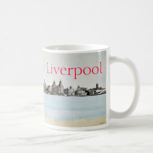 Taza De Café Liverpool - Skyline