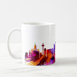 Taza De Café Liverpool Skyline