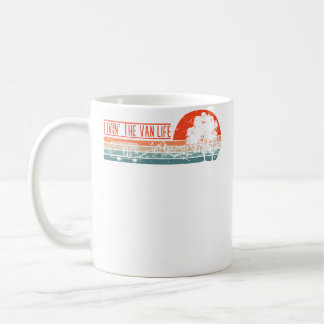Taza De Café Livin That Van Life Camper Camping Van