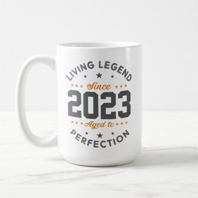 Taza De Café Living Legend Classic personalizado (Izquierda)