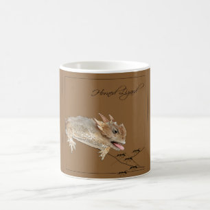 Taza De Café Lizard coronado