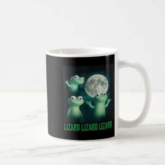 Taza De Café Lizard Lizard Lizard Funny Lizard Moon Trending Me