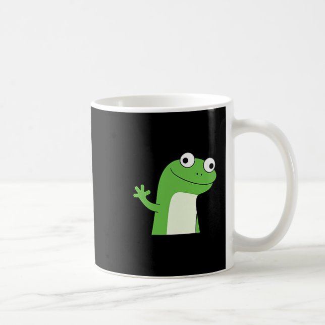 Taza De Café Lizard Lizard Lizard Gracioso Extraño Meme Viral T (Derecha)