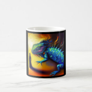 Taza De Café Lizard para animales espirituales 3