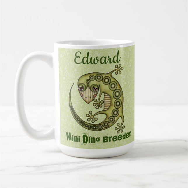 Taza De Café Lizard verde (Izquierda)