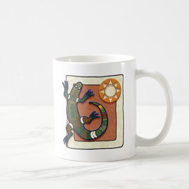 Taza De Café Lizard y Sun (Derecha)