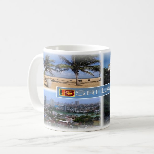 Taza De Café LK Sri Lanka - (Anverso izquierdo)