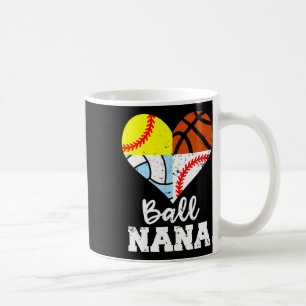 Taza De Café Ll Nana Divertido Vender Suave ll Voleibol ll Boce