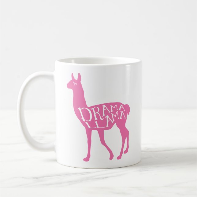 Taza De Café Llama a drama rosa (Izquierda)