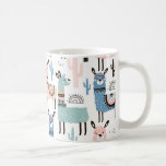 Taza De Café Llama a Mug, dulce y colorida<br><div class="desc">Qué mejor manera de disfrutar de su café matutino que con una taza de llama adorable y colorida. ¡Recuerda,  deja el drama a la llama!</div>