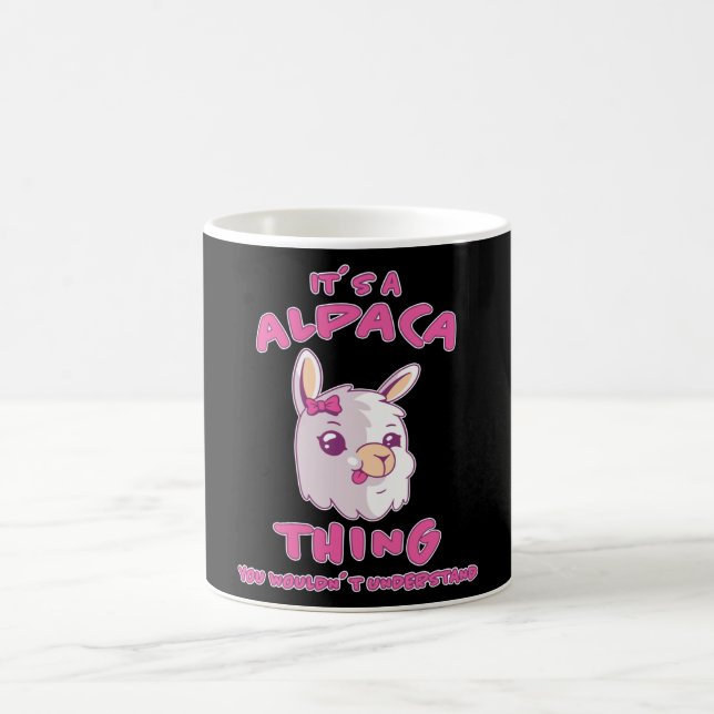 Taza De Café Llama Alpaca Llamas Alpacas Animal Gift (Centro)