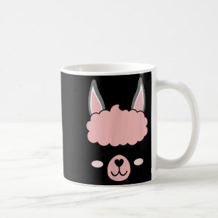 Taza De Café Llama Cara Alpaca Eyelash Funny Halloween Costum