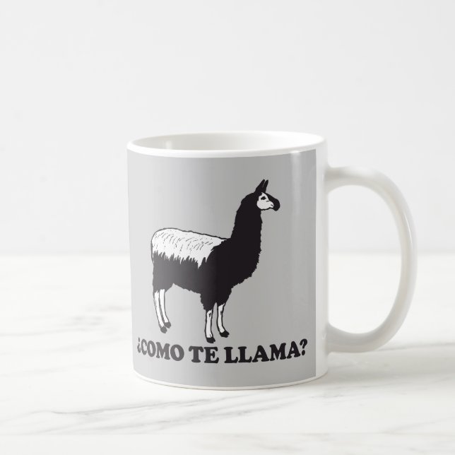 Taza De Café Llama de Como Te (Derecha)