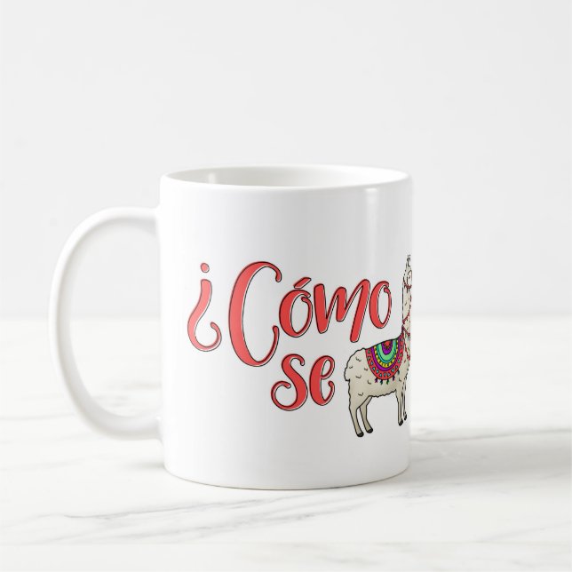 Taza De Café ¿Llama del SE de Cómo del ¿? (Izquierda)