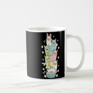 Taza De Café Llama divertido huevo de Pascua niños hombres muje